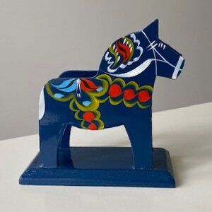 Swedish Dala Horse Napkin Holder